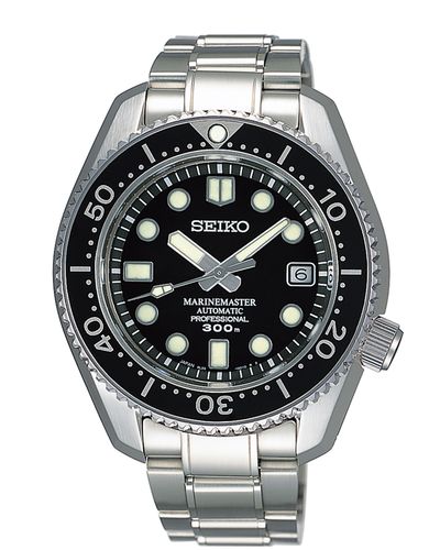 Дайвер: Seiko Marinemaster — стальной браслет, безель, люм на 300 м